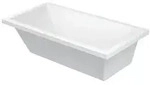 Duravit Starck Badewanne 700050000000 180x90cm, weiss, Einbau, 1 R&uuml;ckenschr&auml;ge