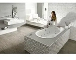 Hoesch Philippe Starck Edition 2 Badewanne 6135010 weiss, 175 x 80 cm, oval