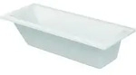 Duravit Badewanne D-Code 700099000000000 Einbauversion, zentraler Ablauf, weiss