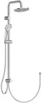 Ideal Standard Duschsystem Idealrain A5691AA Aufputz, Kopfbrause 20 cm, verchromt