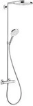 hansgrohe 27129400, hansgrohe Raindance Select Showerpipe 27129400 S 240 2jet,