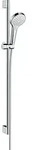 hansgrohe Croma Select S Vario Brauseset 26573400 EcoSmart, weiss-chrom, 90 cm