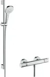 hansgrohe Croma Select E Combi Brausenset 27082400 weiss-chrom, 90 cm Shower Set