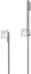 Dornbracht Brausegarnitur Elemental Spa 2780898000 chrom, mit Einzelrosetten