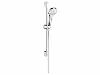 hansgrohe Croma Select S Multi Brauseset 26561400 EcoSmart, weiss-chrom, 65 cm