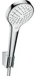 hansgrohe Croma Select S Vario Wannenset 26411400 weiss-chrom, 160 cm Schlauch
