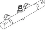 hansgrohe Thermostat Dusche Aufputz f&uuml;r 92147000 Showerpipe chrom