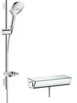hansgrohe Brauseset Ecostat Select 27038400 E 120 Combi. wei&szlig;/chrom, DN 15, 65cm,