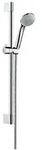 hansgrohe Brause Set Crometta 85 Mono 27728000 chrom, mit Unica Crometta Wandstange