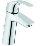 Grohe Eurosmart Waschtischarmatur chrom, M-Size, mit Ablaufgarnitur 23322001