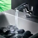 Ideal Standard Melange Waschtischarmatur B8630AA offener Wasserfall-Auslauf, mit