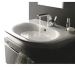 Ideal Standard Melange Waschtischarmatur A4260AA verchromt, mit Ablaufgarnitur
