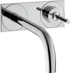 hansgrohe 38112000, hansgrohe Axor Uno Wand Waschtischarmatur 38112000 Unterputz, mit