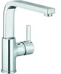 Kludi Zenta Waschtischarmatur 420260575 chrom, schwenkbarer Auslauf, ohne