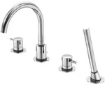 Steinberg Serie 100 Wannen-4-Loch-Armatur 1002400 Ausladung 192mm, schwenkbarer