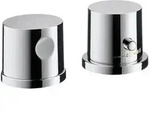 Axor Uno 2-Loch Wannenrandarmatur 38480000 Unterputz Thermostat, chrom