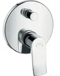 hansgrohe Metris Wannen Armatur 31493000 Unterputz Wannen Armatur, chrom