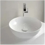 Villeroy & Boch Artis Aufsatzwaschtisch 417943R1 43 x 43 cm, ohne &Uuml;berlauf, Wei&szlig;