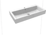Kaldewei Puro Wandwaschtisch 901506013001 3165, 90x46x12cm, weiss Perl-Effekt, 1