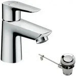 hansgrohe Talis E 80 Waschtischarmatur 71707000 chrom, Niederdruck, mit