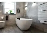Riho Bilbao freistehende Badewanne B119001105 wei&szlig; matt, 150x75cm, mit...