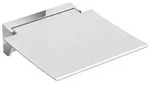 Hewi 350 Klappsitz 950.51.2059098 Wandkonsole Edelstahl verchromt, Sitzfl&auml;che