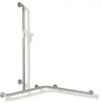Hewi Dusch-/Wannenhandlauf Serie 805 8053531099 110 x 76,2 cm, Brausehalter...