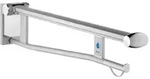 Keuco WC St&uuml;tzklappgriff Plan Care 34903171738 700mm, rechts, Aluminium silber