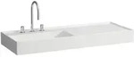 LAUFEN Kartell Waschtisch 8133327571581, 120x46cm, wei&szlig; matt, Ablage rechts, 3