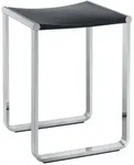 Keuco Hocker Plan 14982170037 Aluminium silber eloxiert/ schwarzgrau