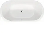 Duravit Starck Oval-Badewanne 700409000000000 160 x 80 x 46 cm, freistehend,...