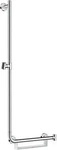 hansgrohe 26403400, hansgrohe Unica Comfort Brausestange 26403400 wei&szlig; - chrom, 110