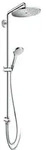 hansgrohe Reno Croma Select 280 Air Showerpipe 26793000, chrom, 1jet, Brausearm 400