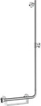 hansgrohe 26404400, hansgrohe Unica Brausestange 26404400 1100mm, wei&szlig;/chrom, rechts