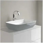 Villeroy und Boch Artis Aufsatzwaschtisch 417258BCT7 58x38cm, ohne Hahnloch,...