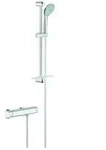 Grohe Grohtherm 2000 Brause-Thermostat 34195001 chrom, DN 15, mit Brausegarnitur