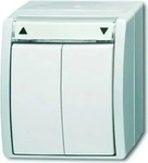 Busch-Jaeger 2CKA001442A0474, Busch-Jaeger Busch Jaeger Jalousietaster 2621/4 W-54