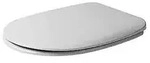 Duravit WC-Sitz Duraplus weiss, Scharniere Kunststoff weiss