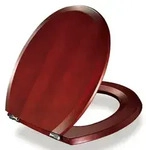 Pressalit WC-Sitz Selandia 522455B47999 Mahagoni, Universalscharniere