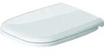 Duravit D-Code WC-Sitz 0067390099 mit Absenkautomatik, Scharniere Kunststoff, wei&szlig;