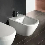 Villeroy & Boch Wand Bidet Subway 2.0 540000R1 weiss Alpin Ceramicplus, 1 Hahnloch,