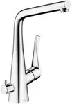 hansgrohe Metris M71 K&uuml;chenarmatur 320 14888000 chrom, schwenkbarer Auslauf,