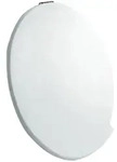 Geberit Joly Urinaldeckel 572000000 weiss, Scharniere chrom