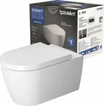 Duravit 45290900A1, Duravit Me by Starck Wand-Tiefsp&uuml;l-WC Rimless Set 45290900A1 mit