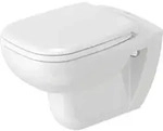 Duravit D-Code Rimless Wand Tiefsp&uuml;l WC 2570090000 weiss, vital
