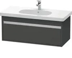 Duravit Ketho Waschtisch-Unterschrank KT666804949 100 x 45,5 cm, graphit matt, 1