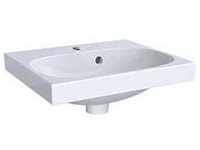 Geberit Acanto Handwaschbecken 500636018 mit Überlauf, 45 x 38 cm, weiß...