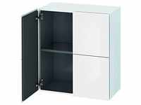 Duravit L-Cube Halbhochschrank LC117708585 70x36,3x80cm, 2 Türen, weiß...