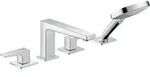 Hansgrohe Metropol 4-Loch Wannenarmatur 32552000 chrom, mit Zungengriffen