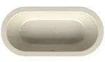 Bette BetteStarlet Oval Badewanne 2745-001 195x95x42cm, pergamon